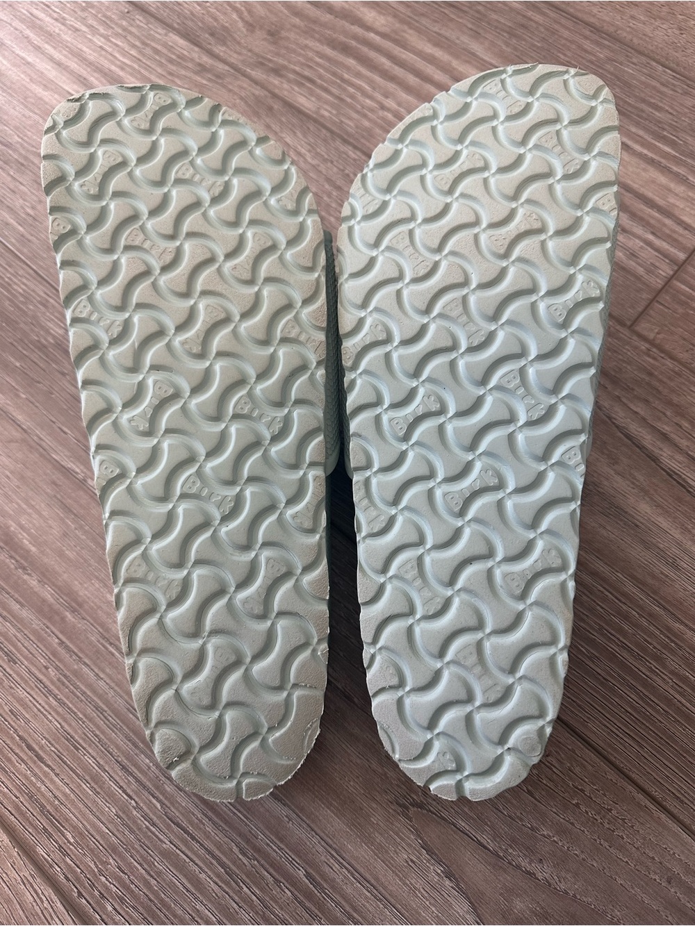 Birkenstock EVA Slide Sandals in Mint Green Size Men’s 10 EUC - Picture 5 of 5